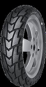 3.50-10 TL 51P bakhjul, M+S merking, forhjul 573110 MC-dekk Mitas 10 tommer