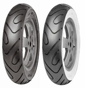 3.50-10 TL 51P bakhjul, forhjul WW 573953 MC-dekk Mitas 10 tommer