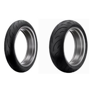 Sportmax Qualifier P 620366 MC-dekk 180 55 17 Dunlop pris